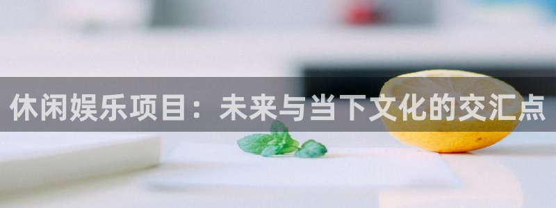u8国际界面申领：休闲娱乐项目：未来与当下文化的交汇点